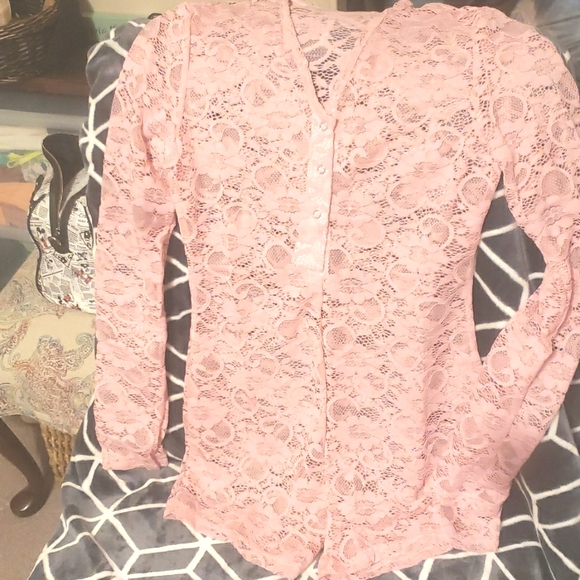 Lace Romper - Picture 3 of 4